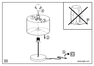 Handleiding Eglo 39392 Lamp