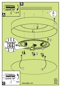 Manual Eglo 39443 Lamp