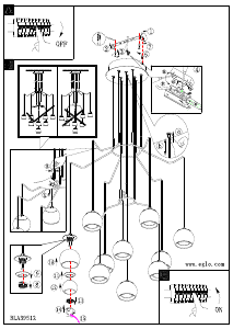 Manuale Eglo 39512 Lampada