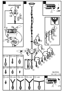 Manual Eglo 39524 Lampă