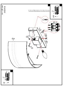 Instrukcja Eglo 39556 Lampa