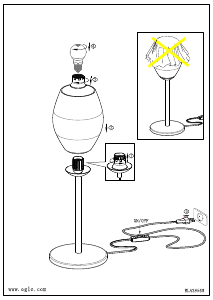 Manuale Eglo 39568 Lampada