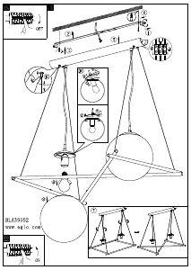 Manual Eglo 39592 Lampă