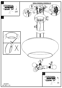 Manuale Eglo 39595 Lampada