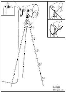 Handleiding Eglo 43008 Lamp