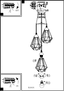 Mode d’emploi Eglo 43023 Lampe