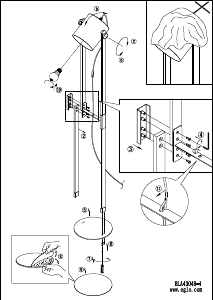 Manuale Eglo 43048 Lampada