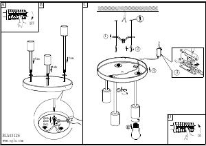 Manual Eglo 43126 Lampă