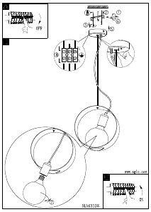 Handleiding Eglo 43128 Lamp