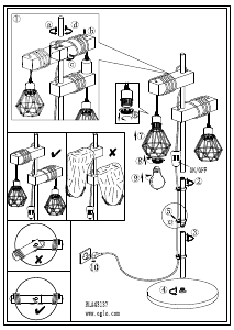 Manual Eglo 43137 Lamp