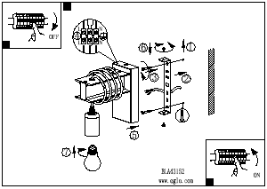 Manuale Eglo 43152 Lampada