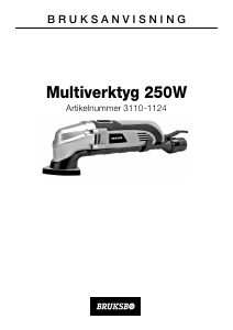Bruksanvisning Bruksbo 3110-1124 Multiverktyg