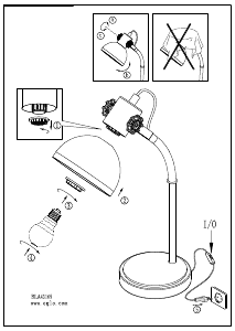 Manual Eglo 43165 Lamp