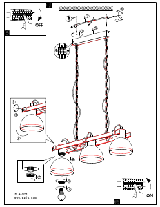 Kasutusjuhend Eglo 43168 Lamp