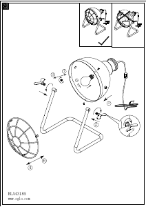 Kasutusjuhend Eglo 43185 Lamp