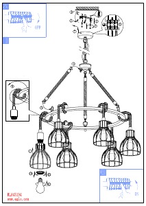 Mode d’emploi Eglo 43194 Lampe