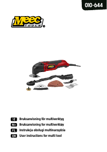 Manual Meec Tools 010-644 Multitool