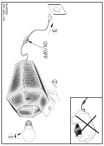 Manuale Eglo 43225 Lampada