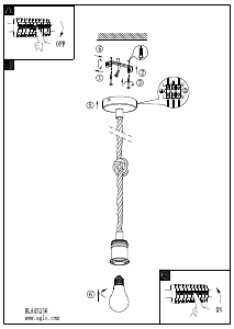 Manual Eglo 43256 Lampă