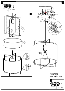 Manual Eglo 43291 Lampă