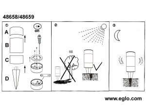 Руководство Eglo 48658 Светильник