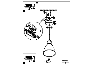 Bruksanvisning Eglo 49094 Lampa