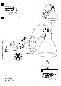 Manuale Eglo 49096 Lampada