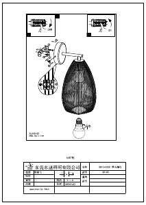 Mode d’emploi Eglo 49143 Lampe