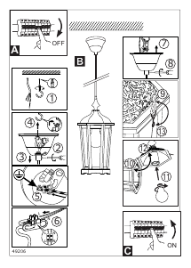 Manual Eglo 49206 Lampă