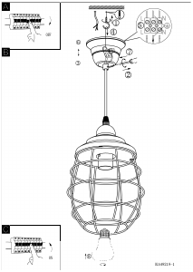 Manuale Eglo 49219 Lampada