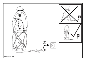 Manuale Eglo 49284 Lampada