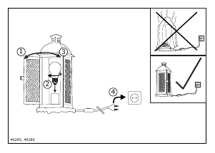 Manuale Eglo 49285 Lampada