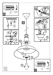 Mode d’emploi Eglo 49399 Lampe