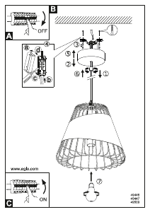 Manual Eglo 49447 Lampă