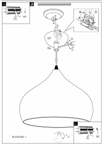 Manuale Eglo 49449 Lampada