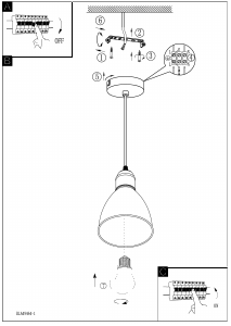 Manual Eglo 49464 Lampă