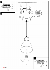 Manuale Eglo 49492 Lampada