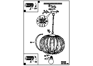 Manual Eglo 49608 Lampă