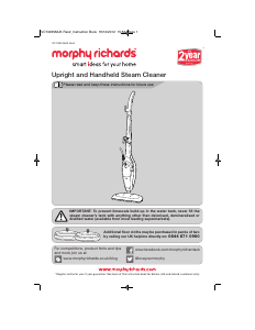 Handleiding Morphy Richards 720020 Stoomreiniger