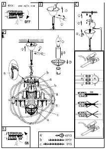 Manual Eglo 49741 Lampă