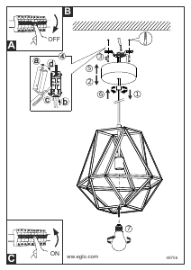 Handleiding Eglo 49756 Lamp