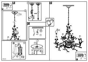 Manuale Eglo 49829 Lampada