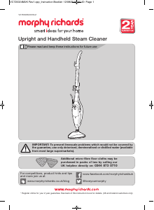 Manual Morphy Richards 720024 Steam Cleaner