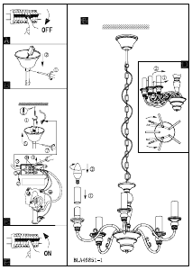 Manuale Eglo 49851 Lampada