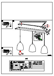 사용 설명서 Eglo 49871 램프