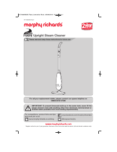 Manual Morphy Richards 720501 Steam Cleaner