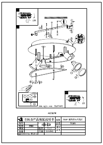 Manuale Eglo 75381 Lampada