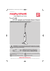 Manual Morphy Richards 720507 Luna Steam Cleaner