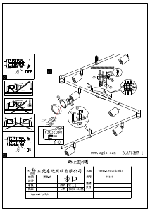 Hướng dẫn sử dụng Eglo 75387 Đèn