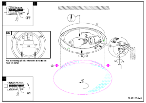 Bedienungsanleitung Eglo 81635 Leuchte